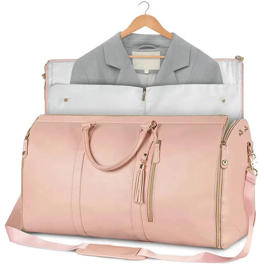 Garment Duffel Bag Pink
